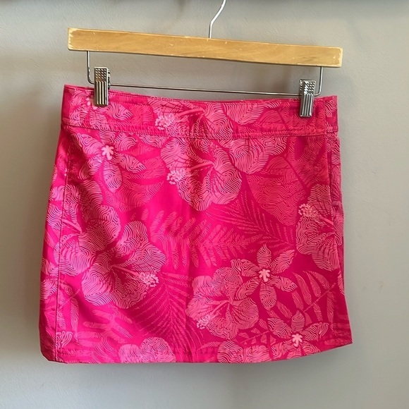 RipSkirt Hawaii Wrap Skirt Pink Hibiscus Mini Size XS Length 1 Rip Skirt - Picture 1 of 7